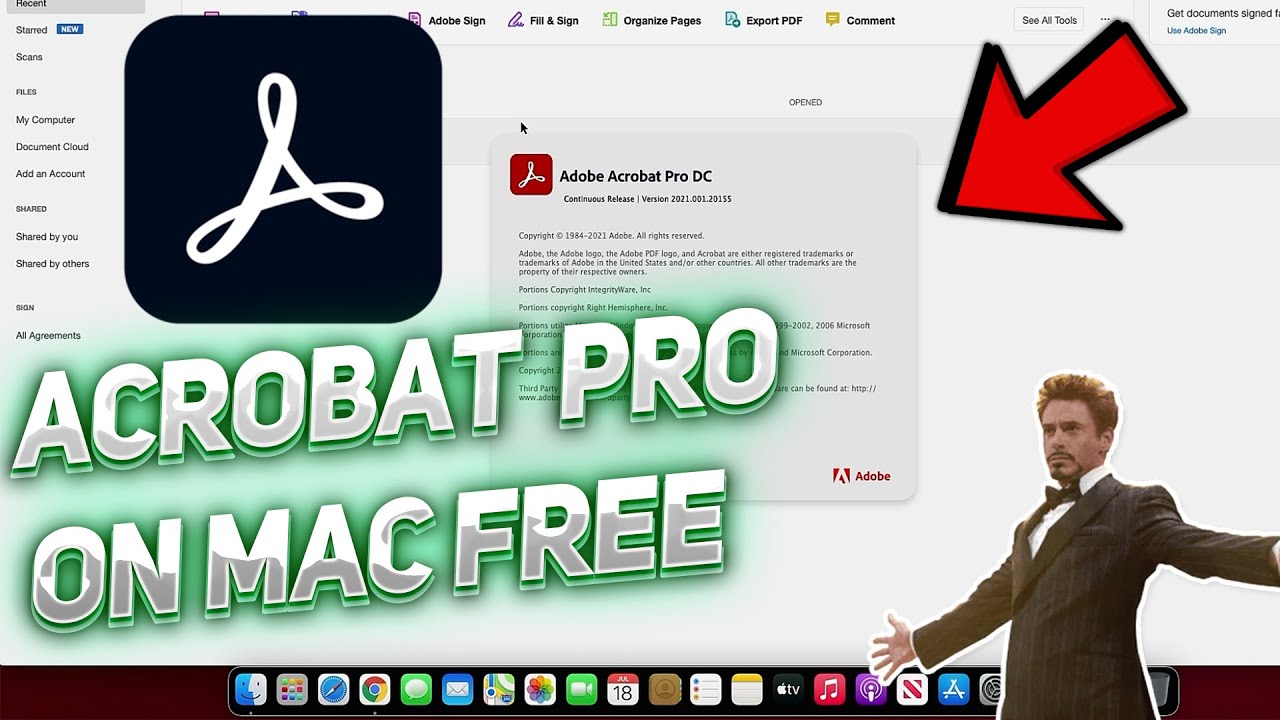 place an image in acrobat for mac